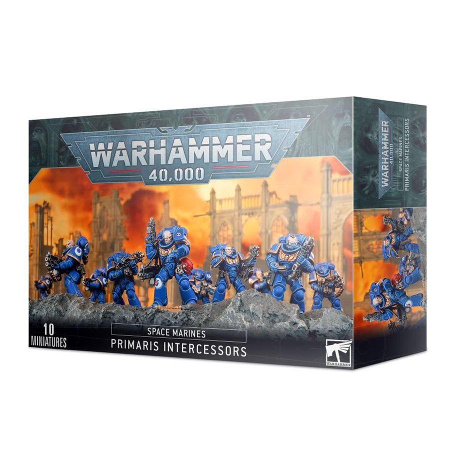 Warhammer 40K: Space Marine Primaris Intercessors | Dragon's Lair Comics and Fantasy Houston TX