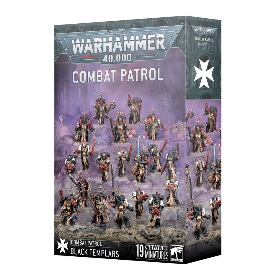 Warhammer 40k: Black Templars Combat Patrol | Dragon's Lair Comics and Fantasy Houston TX