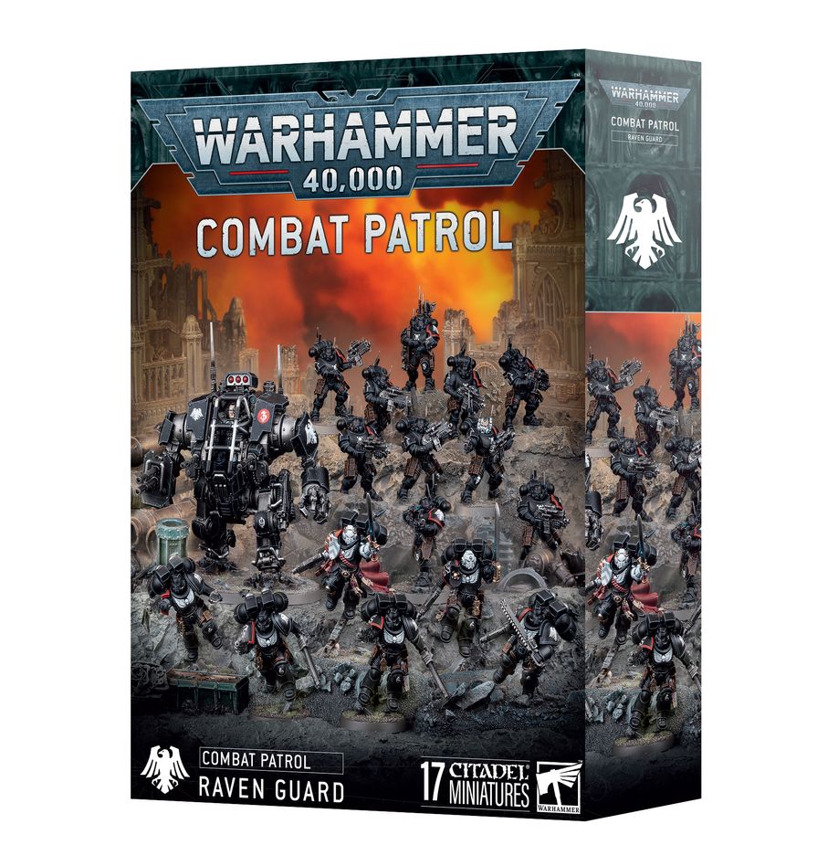 Warhammer 40k: Space Marines Raven Guard Combat Patrol | Dragon's Lair Comics and Fantasy Houston TX