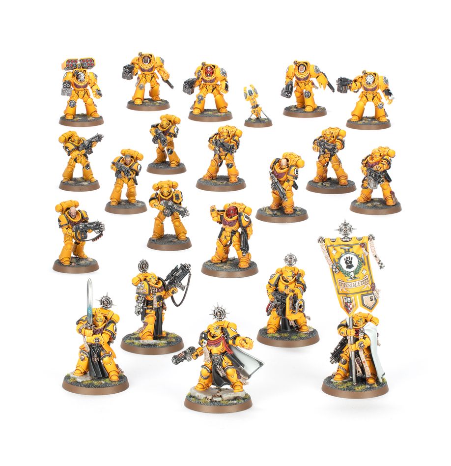 Warhammer 40k: Space Marines Imperial Fists Combat Patrol | Dragon's Lair Comics and Fantasy Houston TX