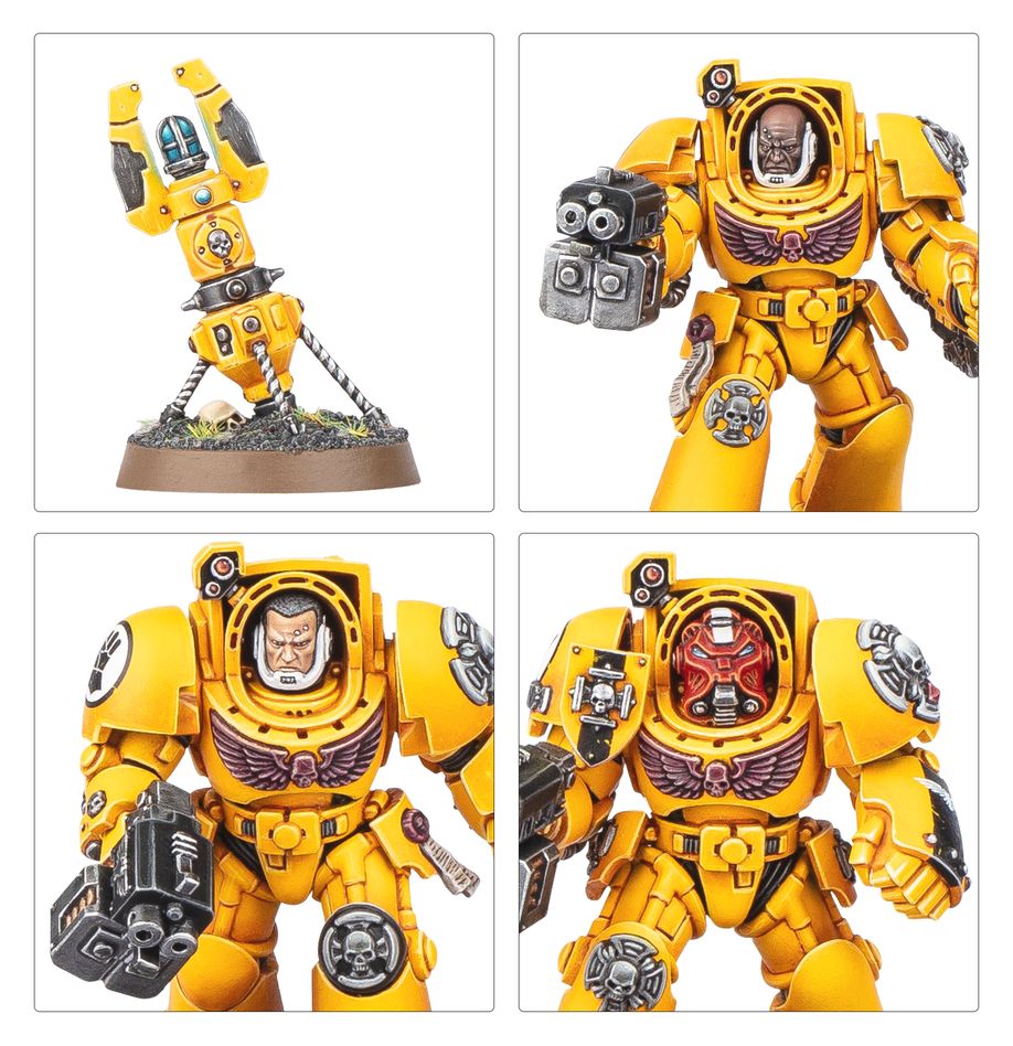 Warhammer 40k: Space Marines Imperial Fists Combat Patrol | Dragon's Lair Comics and Fantasy Houston TX
