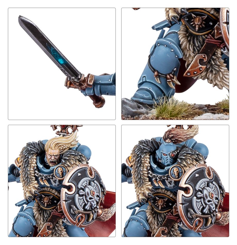 Warhammer 40k: Space Wolves Wolf Guard Battle Leader | Dragon's Lair Comics and Fantasy Houston TX