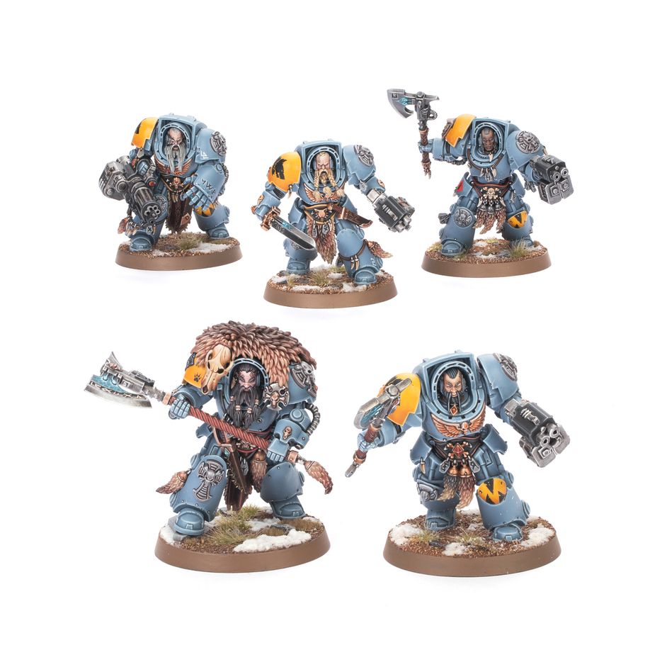 Warhammer 40k: Space Wolves Wolf Guard Terminators | Dragon's Lair Comics and Fantasy Houston TX