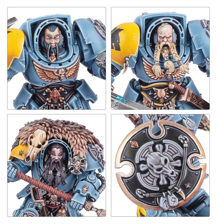 Warhammer 40k: Space Wolves Wolf Guard Terminators | Dragon's Lair Comics and Fantasy Houston TX