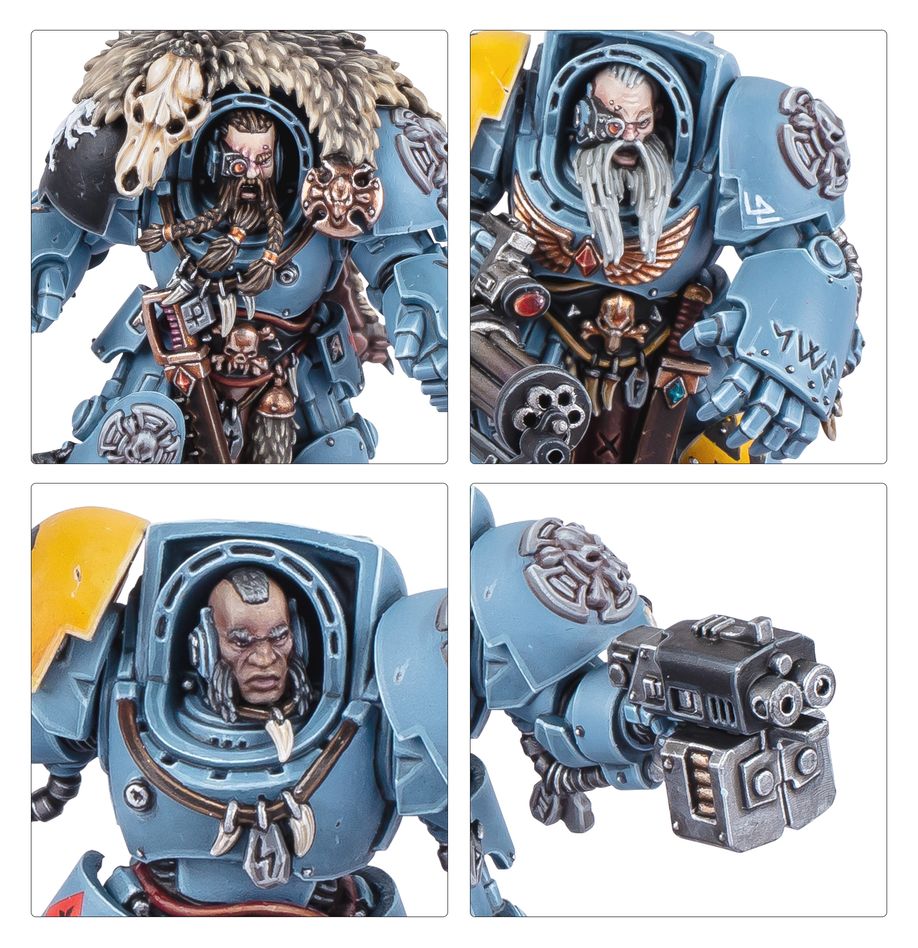 Warhammer 40k: Space Wolves Wolf Guard Terminators | Dragon's Lair Comics and Fantasy Houston TX