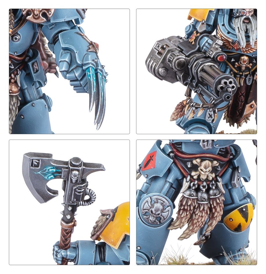 Warhammer 40k: Space Wolves Wolf Guard Terminators | Dragon's Lair Comics and Fantasy Houston TX