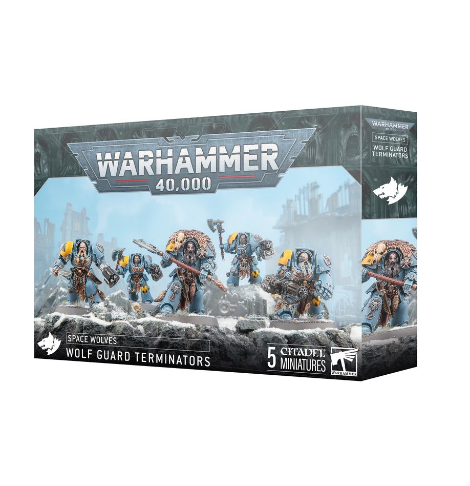 Warhammer 40k: Space Wolves Wolf Guard Terminators | Dragon's Lair Comics and Fantasy Houston TX
