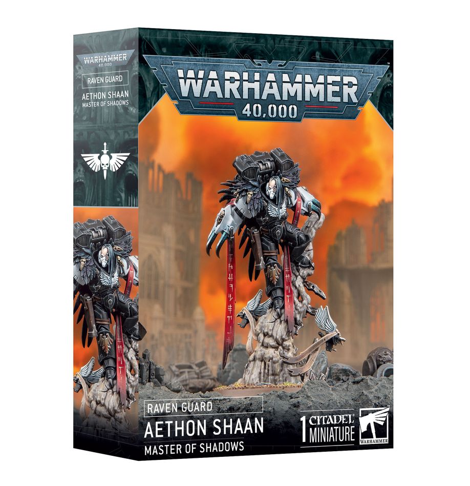 Warhammer 40k: Raven Guard Aethon Shaan | Dragon's Lair Comics and Fantasy Houston TX