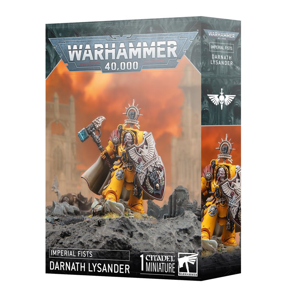 Warhammer 40k: Imperial Fist Darnath Lysander | Dragon's Lair Comics and Fantasy Houston TX