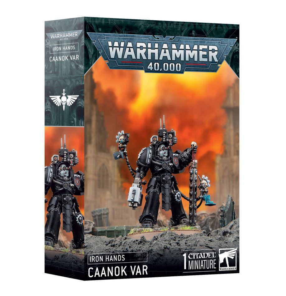 Warhammer 40k: Iron Hands Caanok Var | Dragon's Lair Comics and Fantasy Houston TX