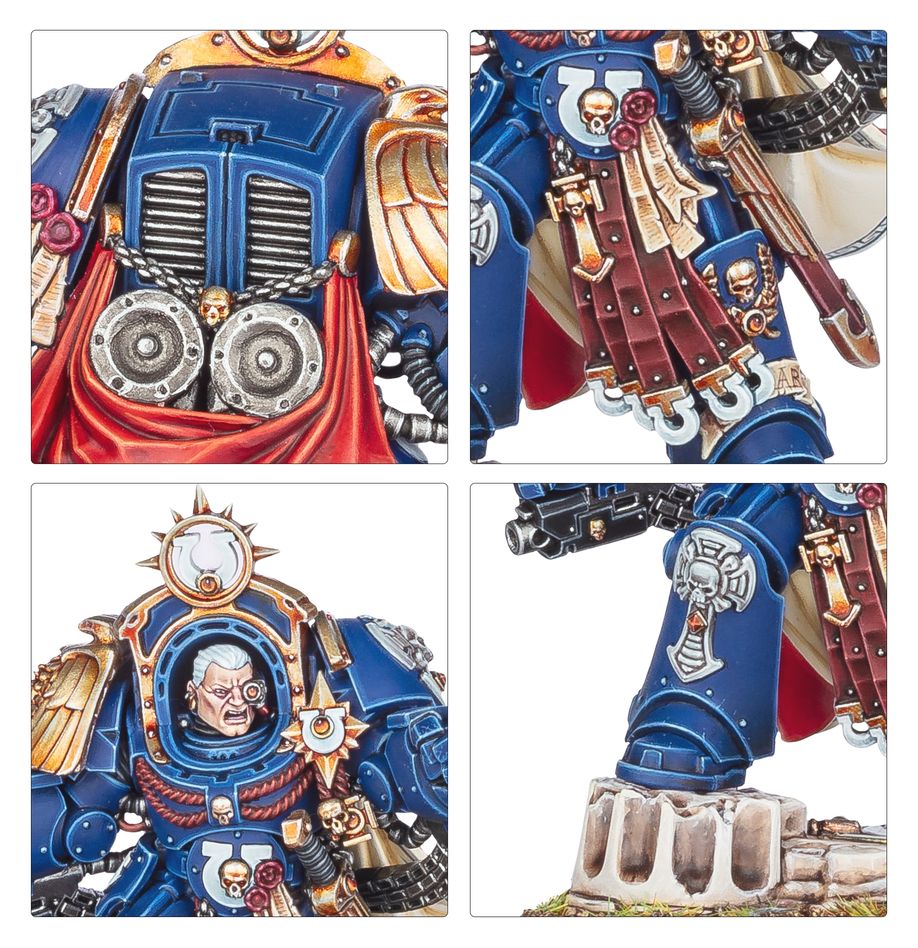 Warhammer 40k: Ultramarines Marneus Calgar in Armour of Antilochus | Dragon's Lair Comics and Fantasy Houston TX