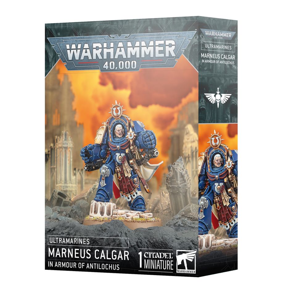 Warhammer 40k: Ultramarines Marneus Calgar in Armour of Antilochus | Dragon's Lair Comics and Fantasy Houston TX