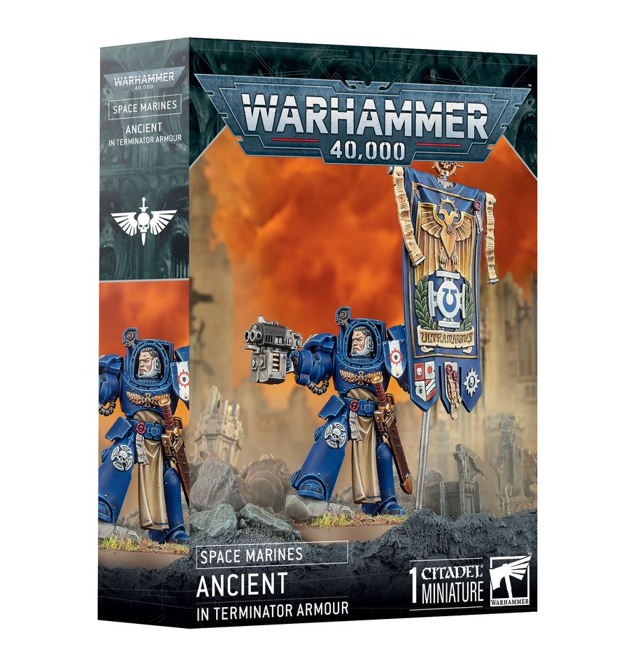 Warhammer 40k: Space Marines Ancient in Terminator Armour | Odin's Place