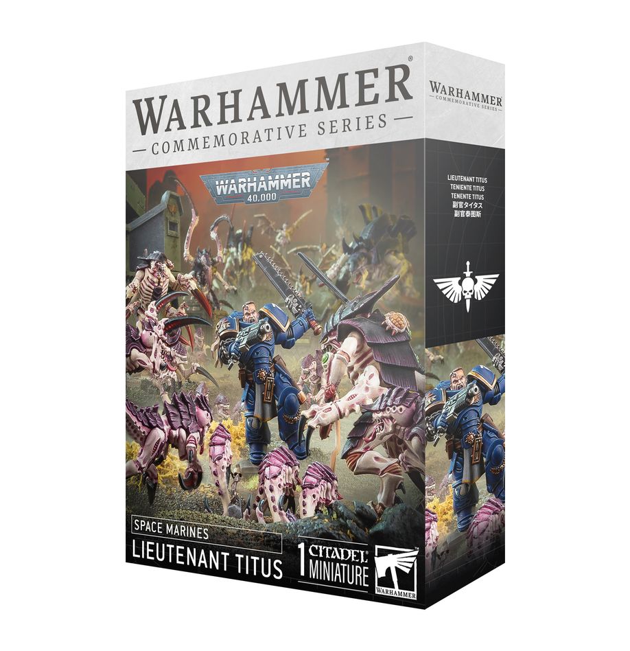 Warhammer Commemorative Series: Lieutenant Titus | Dragon's Lair Comics and Fantasy Houston TX