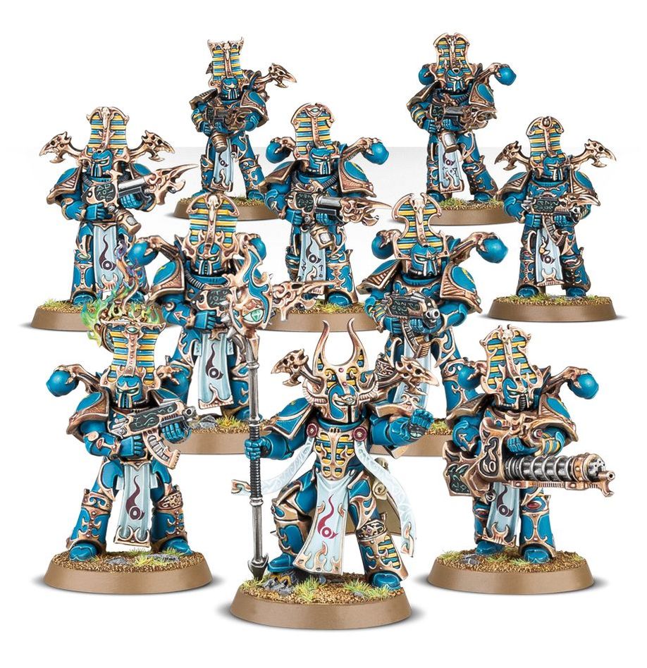 Warhammer 40k: Thousand Sons BattleForce Warpflame Thrallband | Dragon's Lair Comics and Fantasy Houston TX
