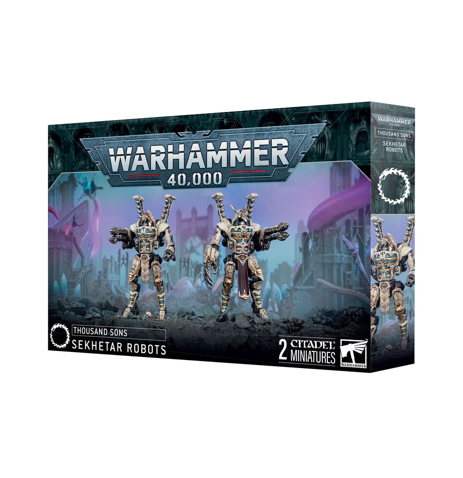 Warhammer 40k: Thousand Sons Sekhetar Robots | Dragon's Lair Comics and Fantasy Houston TX