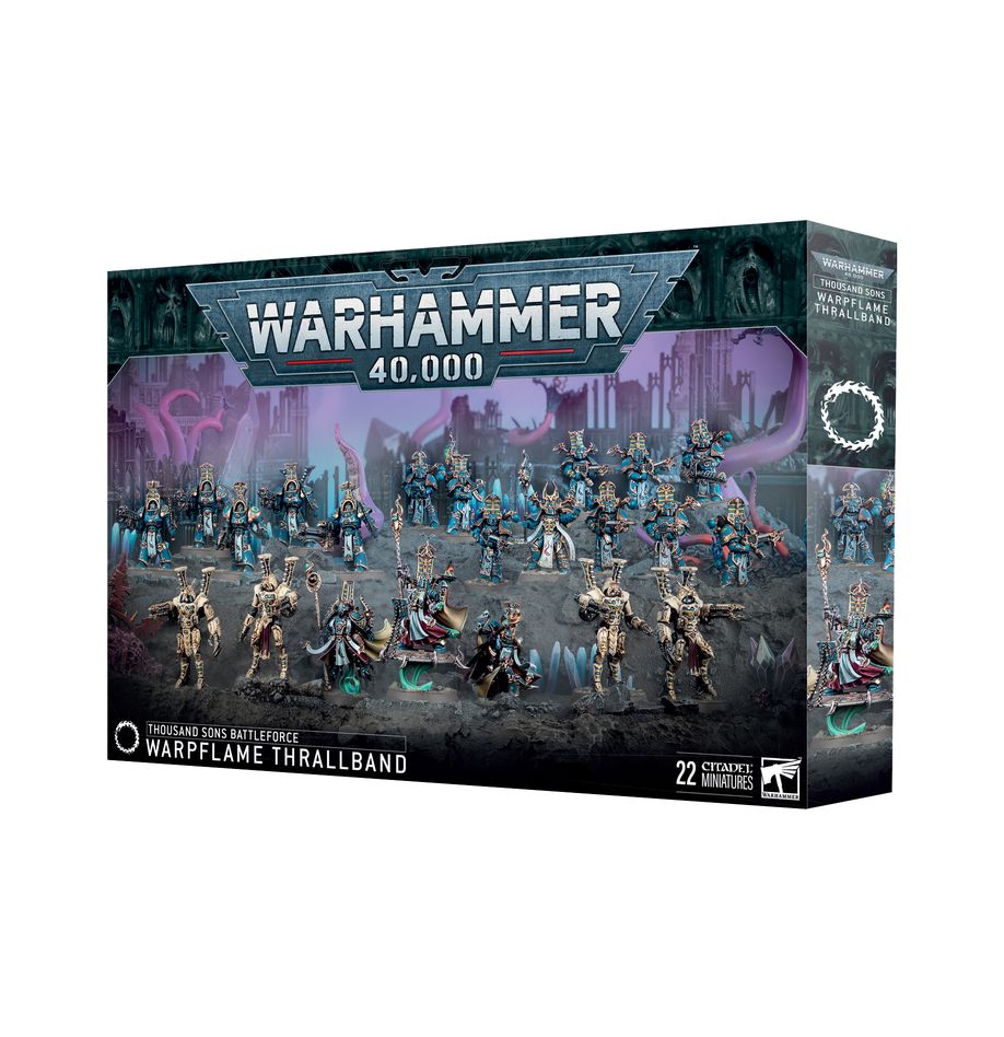 Warhammer 40k: Thousand Sons BattleForce Warpflame Thrallband | Dragon's Lair Comics and Fantasy Houston TX