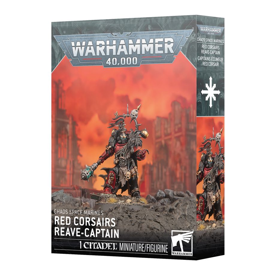 Warhammer 40k: Red Corsairs Reave-Captain | Odin's Place