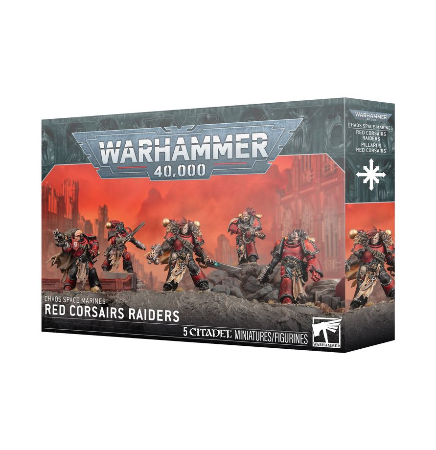 Warhammer 40k: Red Corsairs Raiders | Odin's Place