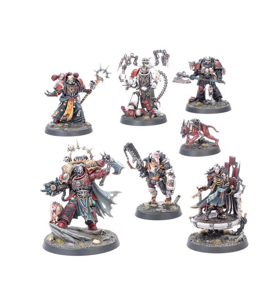 Warhammer 40k: Chaos Space Marines Huron Blackheart and the Masters of the Maelstrom | Odin's Place