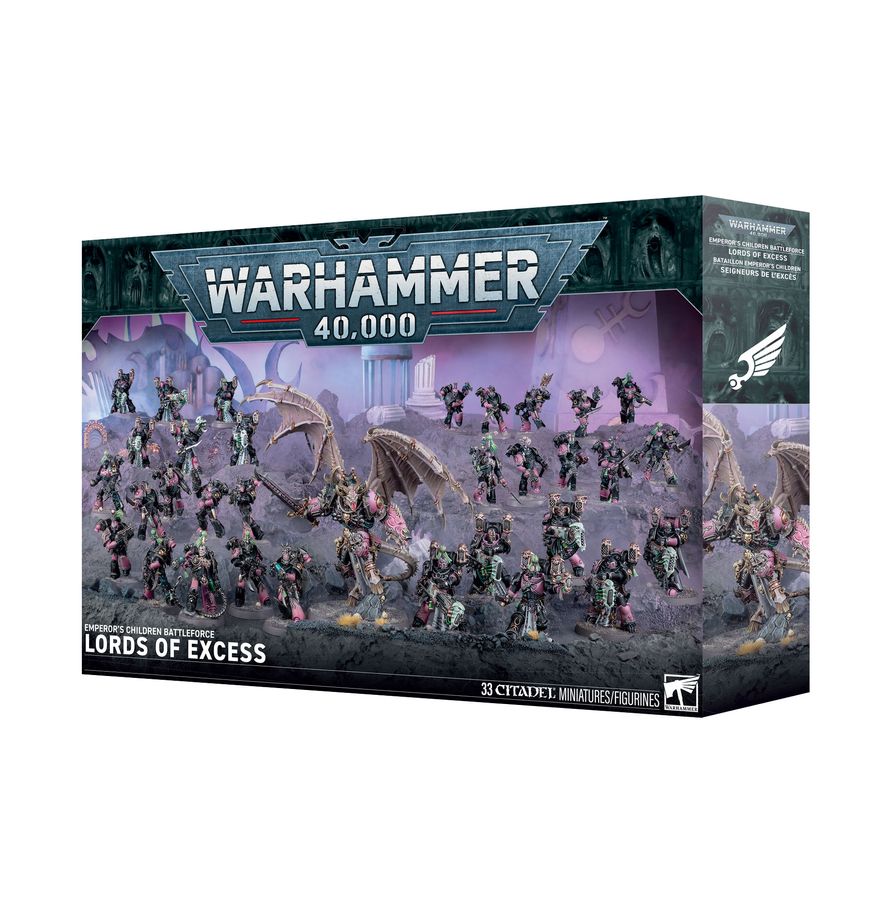 Warhammer 40K: Emperor's Children Battleforce: Lords of Excess | Odin's Lair