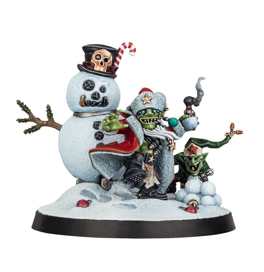 Warahmmer Commemorative Series: Da Red Gobbo A-Bomb-inable snowman | Dragon's Lair Comics and Fantasy Houston TX