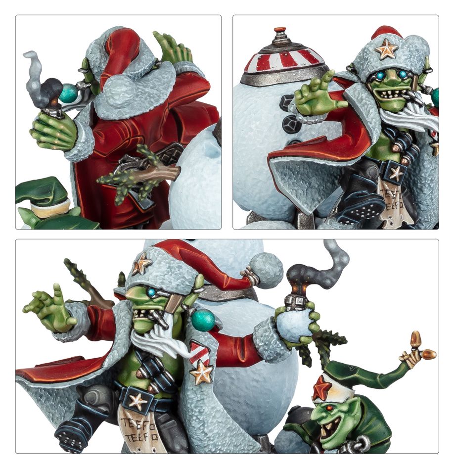 Warahmmer Commemorative Series: Da Red Gobbo A-Bomb-inable snowman | Dragon's Lair Comics and Fantasy Houston TX