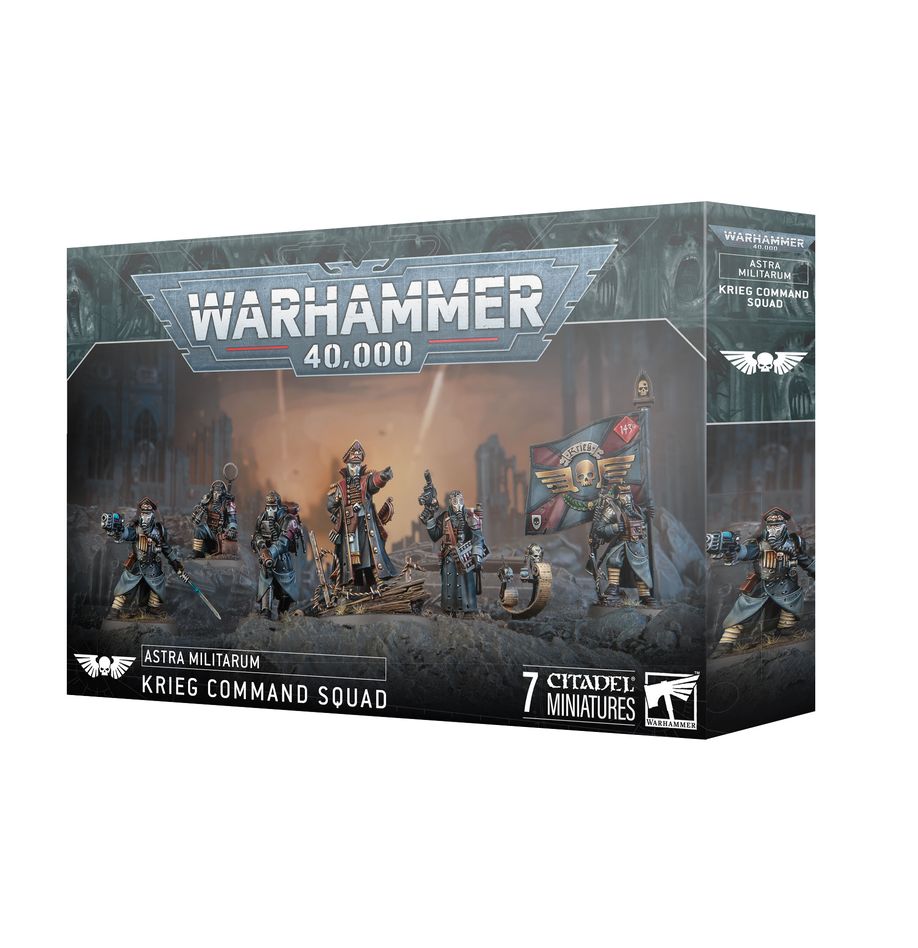 Warhammer 40K: Astra Militarum: Krieg Command Squad | Dragon's Lair Comics and Fantasy Houston TX