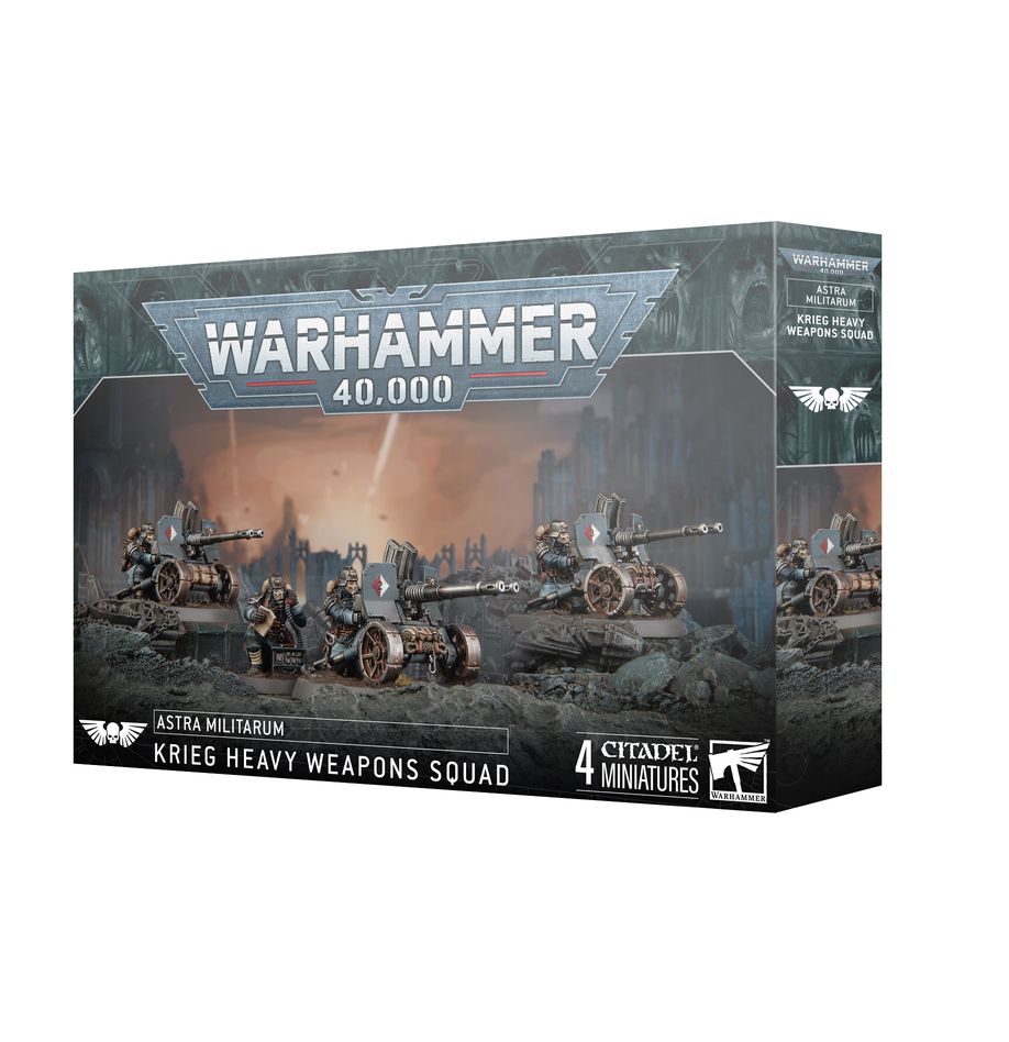 Warhammer 40K: Astra Militarum: Krieg Heavy Weapons Squad | Dragon's Lair Comics and Fantasy Houston TX