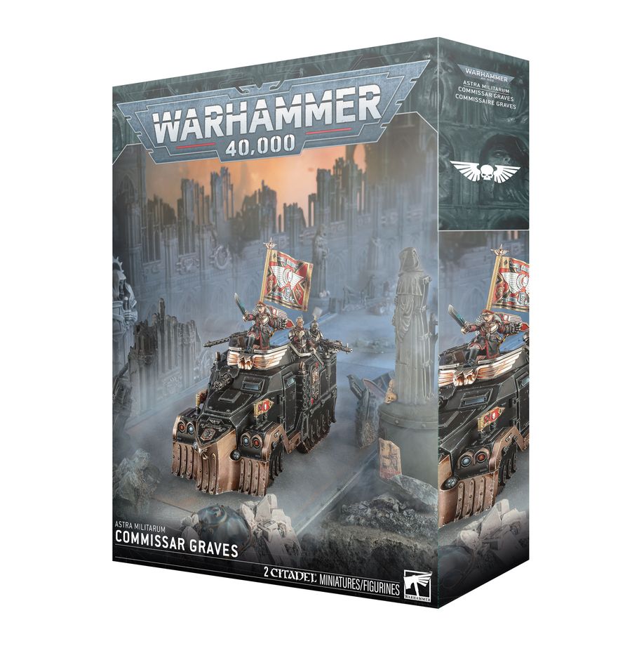Warhammer 40K: Astra Militarum: Commissar Graves | Odin's Place