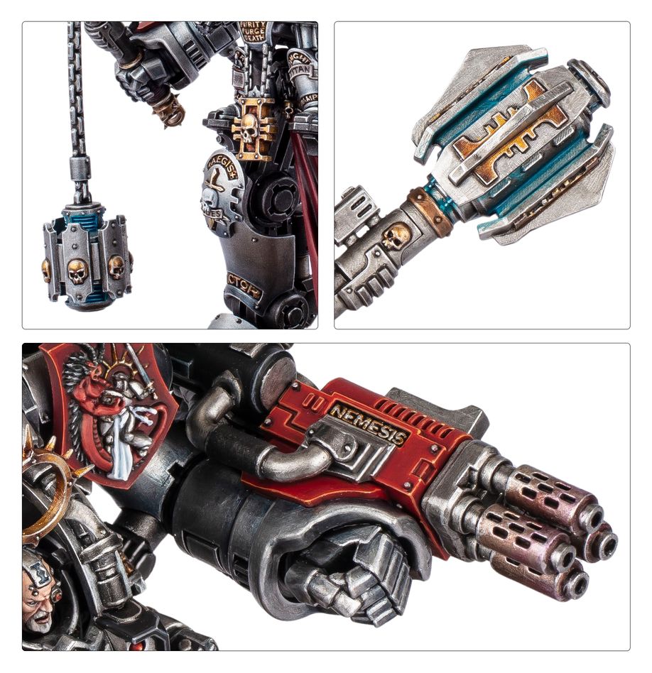 Warhammer 40k: Grey Knights Grand Master in Nemesis Dreadknight | Dragon's Lair Comics and Fantasy Houston TX