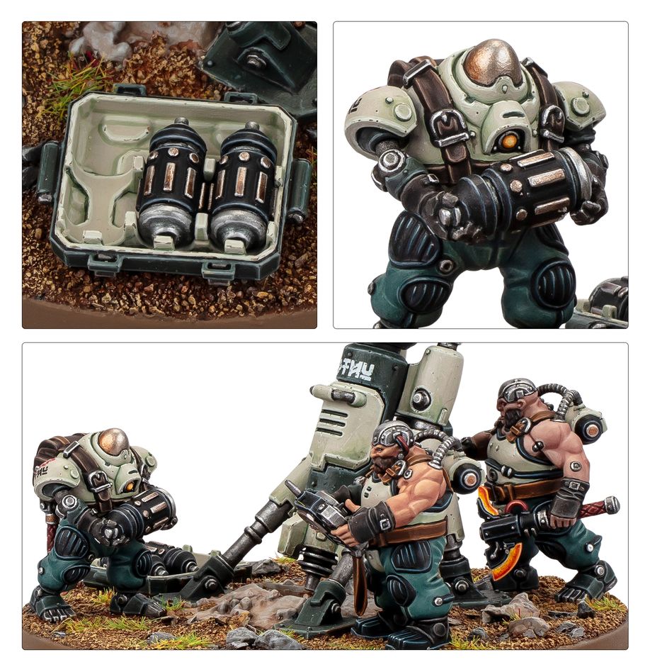 Warhammer 40k: Leagues of Votann Cthonian Earthshakers | Dragon's Lair Comics and Fantasy Houston TX
