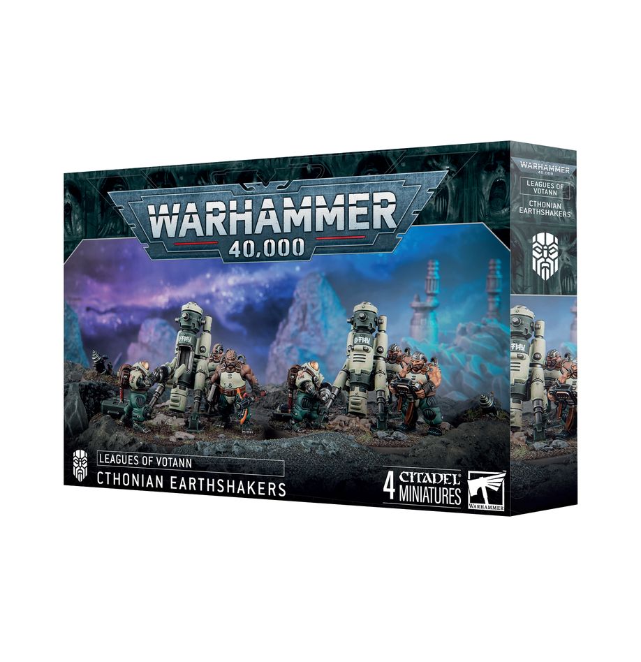 Warhammer 40k: Leagues of Votann Cthonian Earthshakers | Dragon's Lair Comics and Fantasy Houston TX
