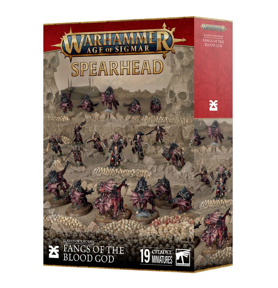 Warhammer Age Of Sigmar: Blades Of Khorne Spearhead: Fangs of the Blood God | Dragon's Lair Comics and Fantasy Houston TX