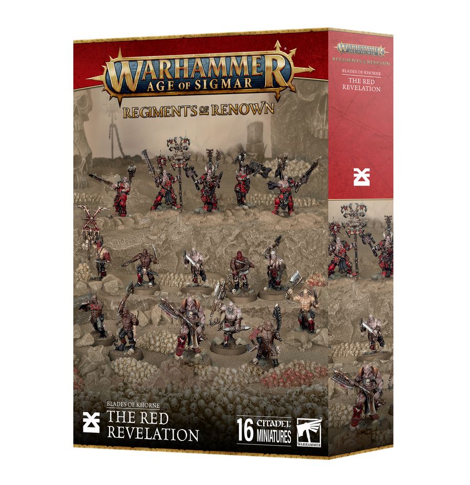 Warhammer Age Of Sigmar: Blades Of Khorne: Regiment of Renown: The Red Revelation | Dragon's Lair Comics and Fantasy Houston TX