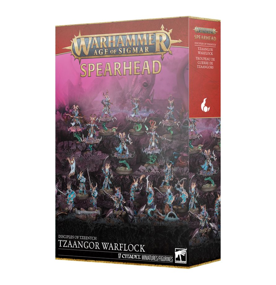 Warhammer Age of Sigmar: Spearhead - Disciples of Tzeentch, Tzaangor Warflock | Odin's Place