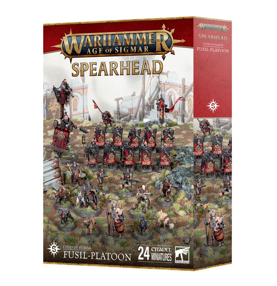 Warhammer Age of sigmar: Cities of Sigmar Fusil Platoon Spearhead | Odin's Place