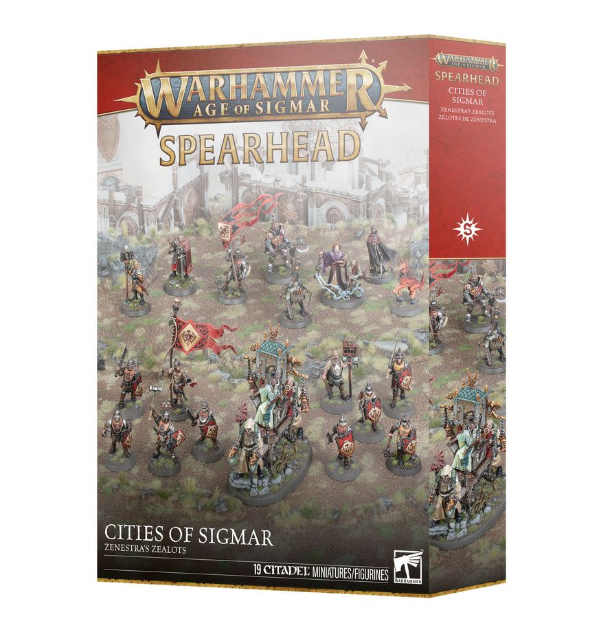 Warhammer Age of Sigmar: Spearhead: Cities of Sigmar – Zenestra's Zealots | Odin's Place