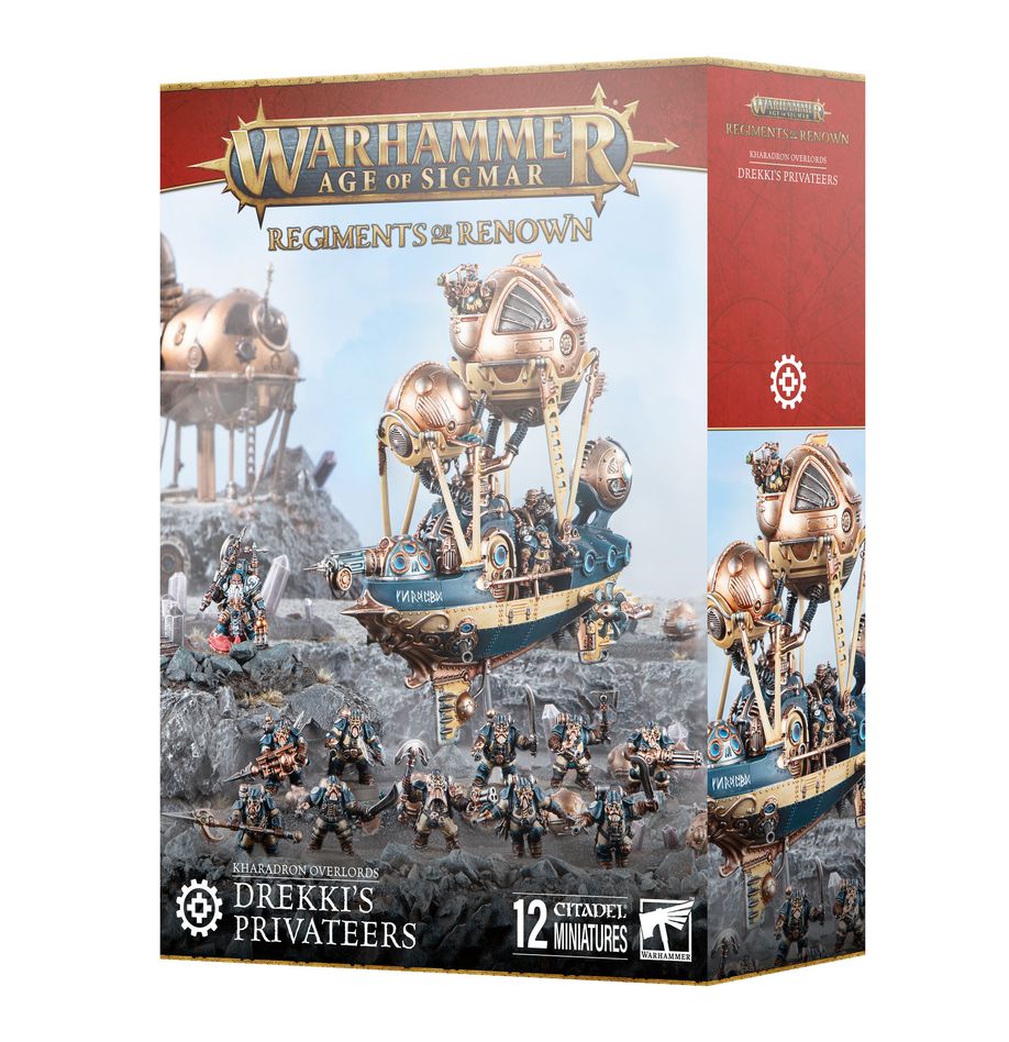 Warhammer Age of Sigmar: Kharadron Overlords Regiment of Renown: Drekki's Privateers | Dragon's Lair Comics and Fantasy Houston TX