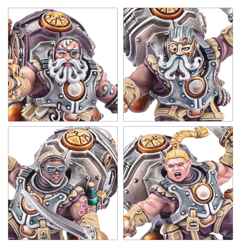 Warhammer Age of Sigmar: Kharadron Overlords Vongrim Harpoon Crew | Dragon's Lair Comics and Fantasy Houston TX