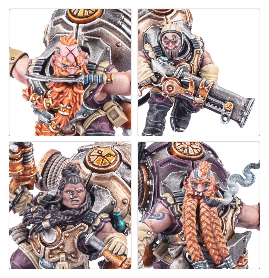 Warhammer Age of Sigmar: Kharadron Overlords Vongrim Harpoon Crew | Dragon's Lair Comics and Fantasy Houston TX