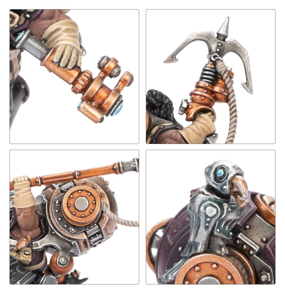 Warhammer Age of Sigmar: Kharadron Overlords Vongrim Harpoon Crew | Dragon's Lair Comics and Fantasy Houston TX