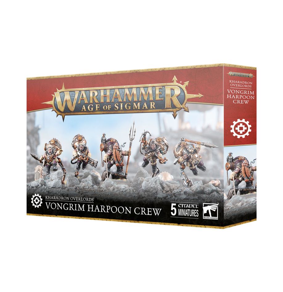 Warhammer Age of Sigmar: Kharadron Overlords Vongrim Harpoon Crew | Dragon's Lair Comics and Fantasy Houston TX