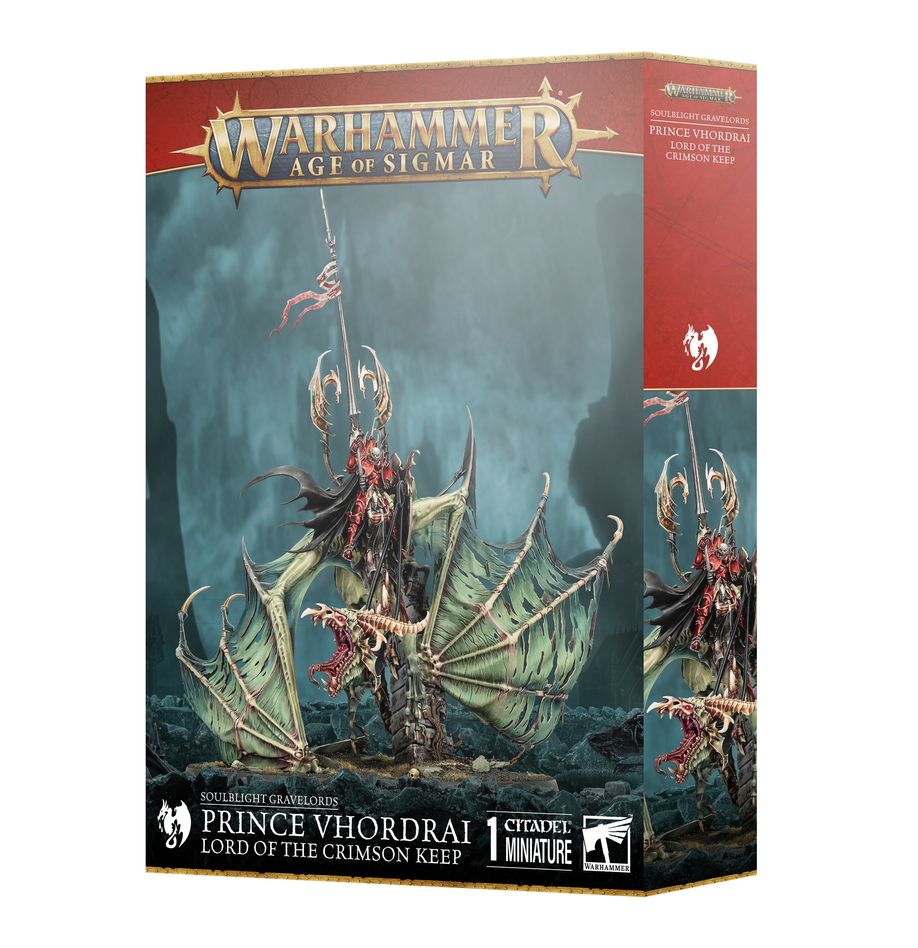 Warhammer Age Of Sigmar: Prince Vhordrai, Lord of the Crimson Keep/Revenant Draconith | Dragon's Lair Comics and Fantasy Houston TX