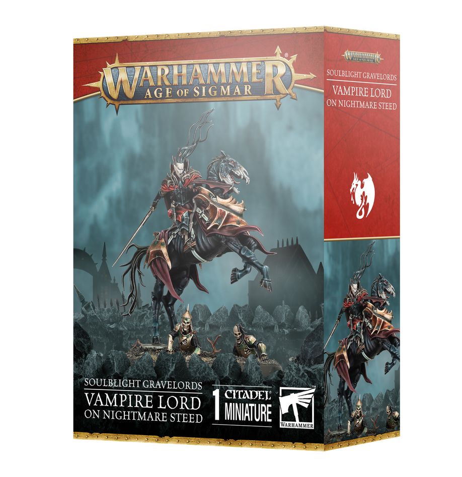 Warhammer Age of Sigmar: Vampire Lord on Nightmare Steed | Dragon's Lair Comics and Fantasy Houston TX