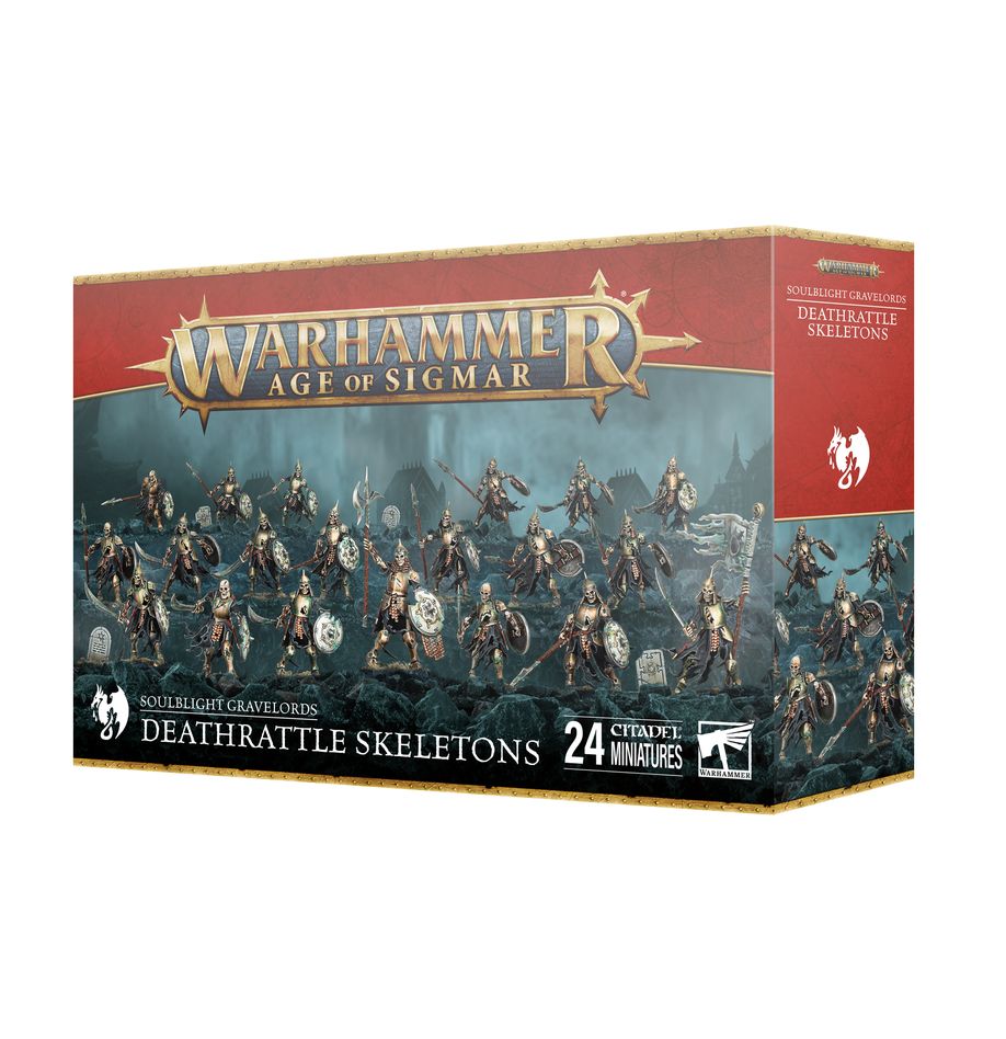 Warhammer Age of Sigmar: Soulblight Gravelords Deathrattle Skeletons | Dragon's Lair Comics and Fantasy Houston TX