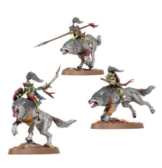 Warhammer Ager of Sigmar: Gloomspite Gitz Snarlboss & Wolfgit Retinue | Dragon's Lair Comics and Fantasy Houston TX