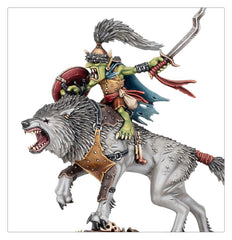 Warhammer Ager of Sigmar: Gloomspite Gitz Snarlboss & Wolfgit Retinue | Dragon's Lair Comics and Fantasy Houston TX