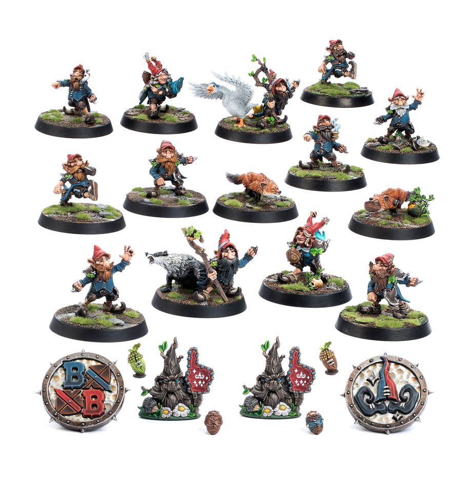 Gnome Blood Bowl Team: The Glimdwarrow Groundhogs | Dragon's Lair Comics and Fantasy Houston TX