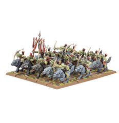 Warhammer Old World: Orc and Goblin Tribes Goblin Wolf Rider Mob | Dragon's Lair Comics and Fantasy Houston TX
